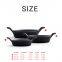 Mini Black Cast Iron Skillet Set Small Oval Skillets Cast Iron Single Serve Dish Pans Mini Casserole Dish for Baking Roasting