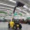 Reliable 4.5m HZM2812T Mini Telehandler With 1500kg Capacity for Various Applications Hot Sale