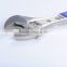 Factory Adjustable Wrench with Plastic Covering Handles