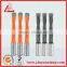 Solid tungsten carbide boring bits