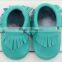 2015 Wholesale shoes baby moccasins soft cow leather baby shoes for soft sole baby prewalker shoes