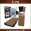 2016 Wooden Pattern PU Leather Flip Cover for iphone 5s Wallet Case