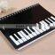 the notes piano keyboard 32k notebook notepad diary music stationery