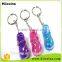 Factory Direct Selling mini shoe keychain wholesale monchichi keychain 2016