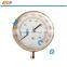 large dimention 250mm ss bellows pressure gauge