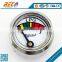 High quality 23mm diameter micro lpg gas gauge