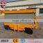 8m mobile hydraulic rising scissor lift platform