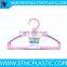 large plastic clothes hanger with anti slip design 5pcs