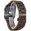 100% natural Wooden Watches 2016 New Products Wooden watch Band with Connector