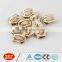 hot sale no puller light gold non lock metal zipper slider
