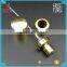 Fine 18mm aluminum crimp perfume golden spray pump for sale
