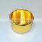 glass and drink holder gold plating