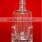 fancy glass liquor bottle