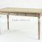 Antique Solid wooden Bedroom Rectangular Beside Table /Desk (DT-1033-OAK)
