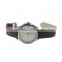 Silvery classic diamond pu strap vogue watch 2015