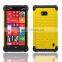 2015 New arrival china  hot selling tough hard durable case bling crystal PC+Silicone hybrid case cover for Nokia N9