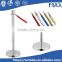 Adjustable Rope Barrier Stand Polish Classic Crowd Contro Rope Stanchion