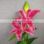stage decoration backdrop latex lily flower