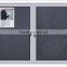 high quality and hot selling display board any size whiteboard standard bulletin board size with lock temple glass