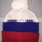 acrylis embroidery custom beaie hat with top ball