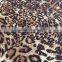 dark brown polyester leopard print milk fiber Spandex sportswear print lycra fabric