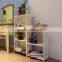 white carving wood cube display bookcase shelf