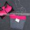 custom girls shaped sexy printing genie bra slim fit compression sports bra
