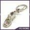 Wholesale OEM high qulaity zinc alloy shoes 3D keychain
