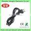 Brazil good quality 1.5m/3m 3pin electric rice cooker power cord