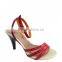 Crocodile leather high heel shoes SWPS-006