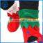 Cheap Wholesale Christmas Supplies Plain Santa Christmas Stocking