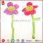 Colorful plush soft toy flowers for girls Chinse manufacture