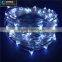 christmas outdoor decoration pure white silver wire led lights