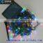 Solar powered solar panel string light 10M 100led LED bulb China factory direct sale