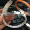 Customized Leather Bracelet USB Charger Cable, for iphone 6 8 pin Cable ios9