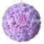 artificial flower ball plastic round flower balls flower kissing ball for wedding decorating