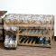 cheap natural wood shoe rack for wholesale