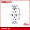 Dual USB Charger 4.0A 5VDC with 20A duplex tamper resistant receptacle