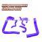 Silicone Radiator Hose Kit Coolant Pipe For Ford Mustang 86-93