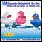 PVC weighted floating number duck/8CM race duck