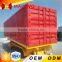 low price 3 axle heavy duty bulk cargo box trailer