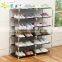 Homemade shoe rack cabinet