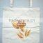 Promotional cheap100% cotton logo printing souvenir shopping bags with handel