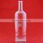 Wholesale vodka bottles 750ml cork cap clear bottles transparent glass bottles