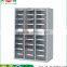 Taiwan High Quality Non-Slip Plastic PS ABS 20 Drawer Steel Spare Part Classification Cabinet