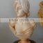 Natural stone & marble carved sculpture African Girl Naked Statue