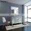 Chinese factory luxury bathroom vanities with soild wood legs