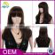 High density monofilament wig synthetic asian women hair wig