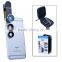Fixed Focus Clip 3 in 1 lenses Fisheye Lens Wide Angle And Micro Lens Kit for iphone 7