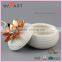 Stripe Designed Custom Ring Box With Gold Plating